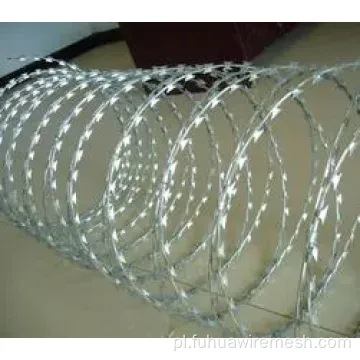 Instalacja na lotnisku Concertina Kondh Bazor Wire